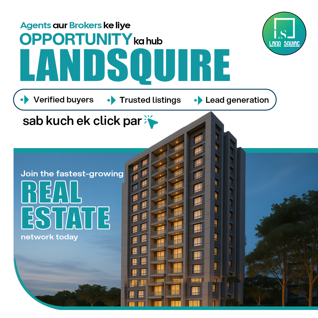 LandSquire real estate lead generation promotional advertisement